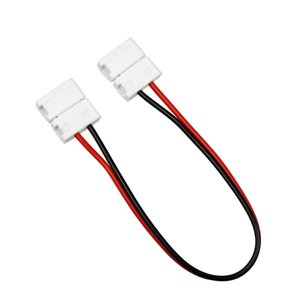 GloboStar® 70732 Διπλος Connector 10mm 15cm Για Ταινία LED 7.2 & 14.4 Watt - ledmania.gr