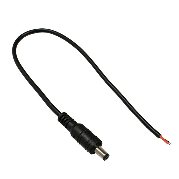 GloboStar® 70734 Male Connector με Καλώδιο 5.5*2.1 - ledmania.gr