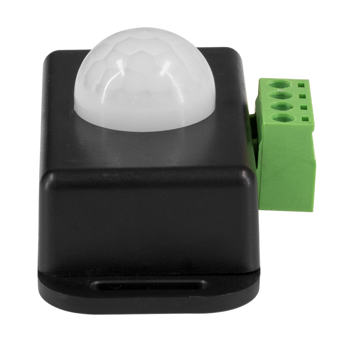 GLOBOSTAR® SENSORE 70743 Ανιχνευτής PIR / Αισθητήρας Κίνησης 180° DC 12-24V 6A 144W Max IP20 - Μ7.6 x Π4.5 x Υ3.3cm - 2 Χρόνια Εγγύηση