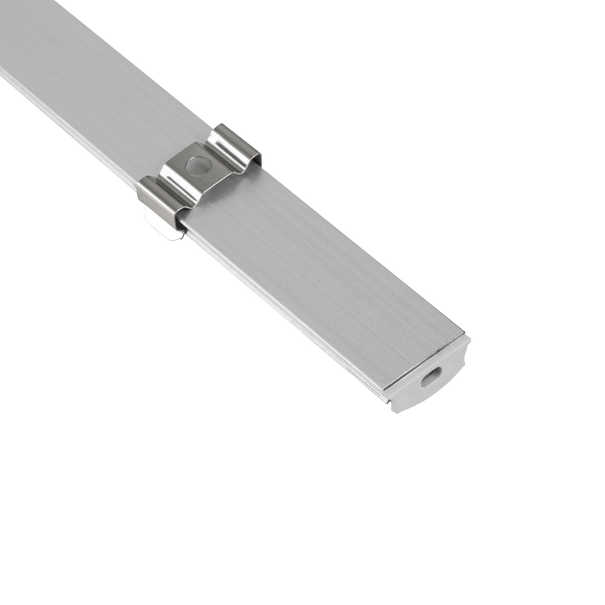 GloboStar® CURVED-PROFILE 70802-3M Προφίλ Αλουμινίου - Βάση & Ψύκτρα Ταινίας LED με Λευκό Γαλακτερό Κάλυμμα - Επιφανειακή Χρήση - Εύκαμπτο με Δυνατότητα Κυρτής Τοποθέτησης - Πατητό Κάλυμμα - Ασημί - 3 Μέτρα - Πακέτο 5 Τεμαχίων - Μ300 x Π1.8 x Υ0.5cm - ledmania.gr