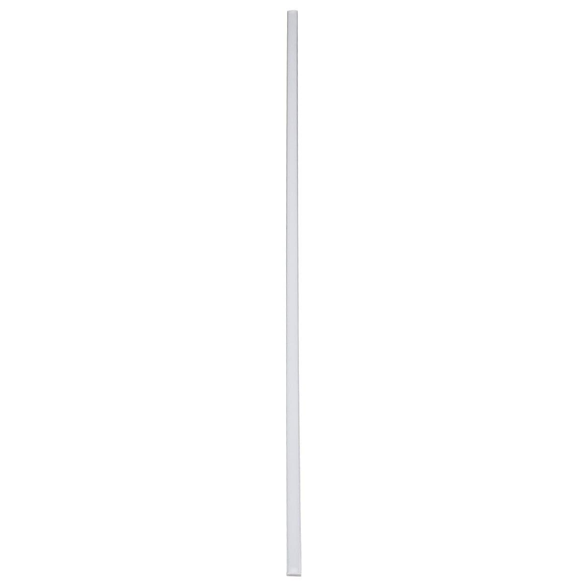 GLOBOSTAR® ALP-LINEAR SURFABO 70805-2M Επιφανειακό Προφίλ Αλουμινίου με Λευκό Γαλακτερό Πατητό Κάλυμμα για Ταινίες LED IP20 - Ασημί & Λευκό - Μ200 x Π1.6 x Υ0.7cm - Πακέτο 5 Τεμαχίων