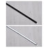 GLOBOSTAR® ALP-LINEAR SURFABO 70806-2M Επιφανειακό Προφίλ Αλουμινίου με Μαύρο Φιμέ Πατητό Κάλυμμα για Ταινίες LED IP20 - Μαύρο - Μ200 x Π1.6 x Υ0.7cm - Πακέτο 5 Τεμαχίων