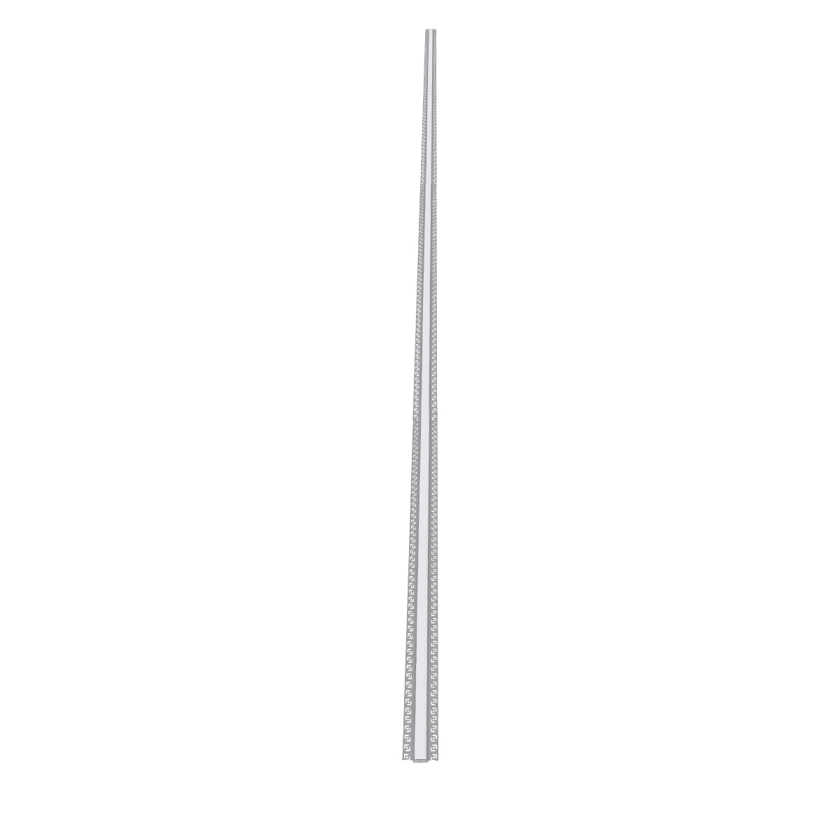 GLOBOSTAR® ALP-PLASTERIN GYPSO 70819-3M Χωνευτό Προφίλ Αλουμινίου Ειδικό για Γυψοσανίδα με Λευκό Γαλακτερό Πατητό Κάλυμμα για Ταινίες LED IP20 - Ασημί & Λευκό - Μ300 x Π6.7 x Υ1.3cm - Πακέτο 5 Τεμαχίων - ledmania.gr