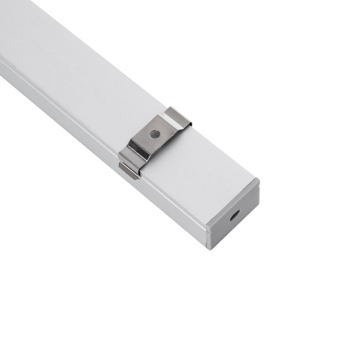 GloboStar® SURFACE-PROFILE 70824-3M Προφίλ Αλουμινίου - Βάση & Ψύκτρα Ταινίας LED με Λευκό Γαλακτερό Κάλυμμα - Επιφανειακή Χρήση - Πατητό Κάλυμμα - Ασημί - 3 Μέτρα - Πακέτο 5 Τεμαχίων - Μ300 x Π3 x Υ2cm - ledmania.gr