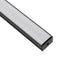 GLOBOSTAR® ALP-LINEAR VEXTA 70825-1M Επιφανειακό Προφίλ Αλουμινίου με Λευκό Γαλακτερό Πατητό Κάλυμμα για Ταινίες LED IP20 - Μαύρο & Λευκό - Μ100 x Π3 x Υ2cm - ledmania.gr