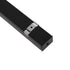 GLOBOSTAR® ALP-LINEAR VEXTA 70825-1M Επιφανειακό Προφίλ Αλουμινίου με Λευκό Γαλακτερό Πατητό Κάλυμμα για Ταινίες LED IP20 - Μαύρο & Λευκό - Μ100 x Π3 x Υ2cm - ledmania.gr