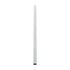 GLOBOSTAR® ALP-LINEAR VEXTA 70825-1M Επιφανειακό Προφίλ Αλουμινίου με Λευκό Γαλακτερό Πατητό Κάλυμμα για Ταινίες LED IP20 - Μαύρο & Λευκό - Μ100 x Π3 x Υ2cm - ledmania.gr