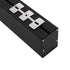 GloboStar® SURFACEPENDANT-PROFILE 70828-1M Προφίλ Αλουμινίου - Βάση & Ψύκτρα Ταινίας LED με Λευκό Γαλακτερό Κάλυμμα - Επιφανειακή & Κρεμαστή Χρήση - Πατητό Κάλυμμα - Μαύρο - 1 Μέτρο - Μ100 x Π5 x Υ7cm - ledmania.gr