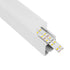 GloboStar® SURFACEPENDANT-PROFILE 70831-1M Προφίλ Αλουμινίου - Βάση & Ψύκτρα Ταινίας LED με Λευκό Γαλακτερό Κάλυμμα - Επιφανειακή & Κρεμαστή Χρήση - Πατητό Κάλυμμα - Λευκό - 1 Μέτρο - Μ100 x Π3.5 x Υ7.4cm - ledmania.gr