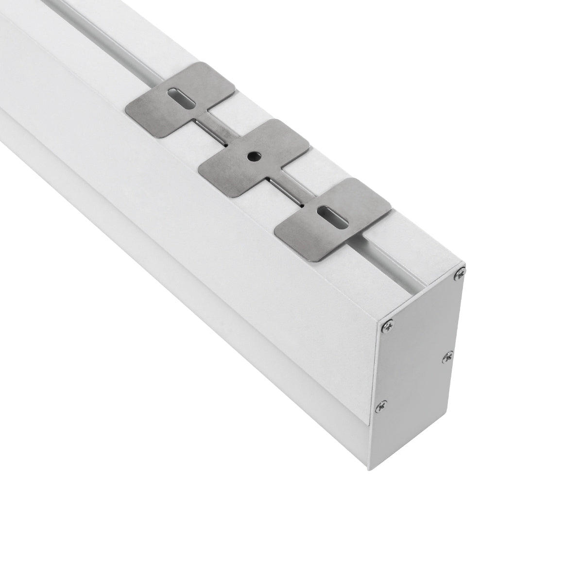 GloboStar® SURFACEPENDANT-PROFILE 70831-1M Προφίλ Αλουμινίου - Βάση & Ψύκτρα Ταινίας LED με Λευκό Γαλακτερό Κάλυμμα - Επιφανειακή & Κρεμαστή Χρήση - Πατητό Κάλυμμα - Λευκό - 1 Μέτρο - Μ100 x Π3.5 x Υ7.4cm - ledmania.gr