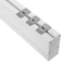 GloboStar® SURFACEPENDANT-PROFILE 70831-1M Προφίλ Αλουμινίου - Βάση & Ψύκτρα Ταινίας LED με Λευκό Γαλακτερό Κάλυμμα - Επιφανειακή & Κρεμαστή Χρήση - Πατητό Κάλυμμα - Λευκό - 1 Μέτρο - Μ100 x Π3.5 x Υ7.4cm - ledmania.gr
