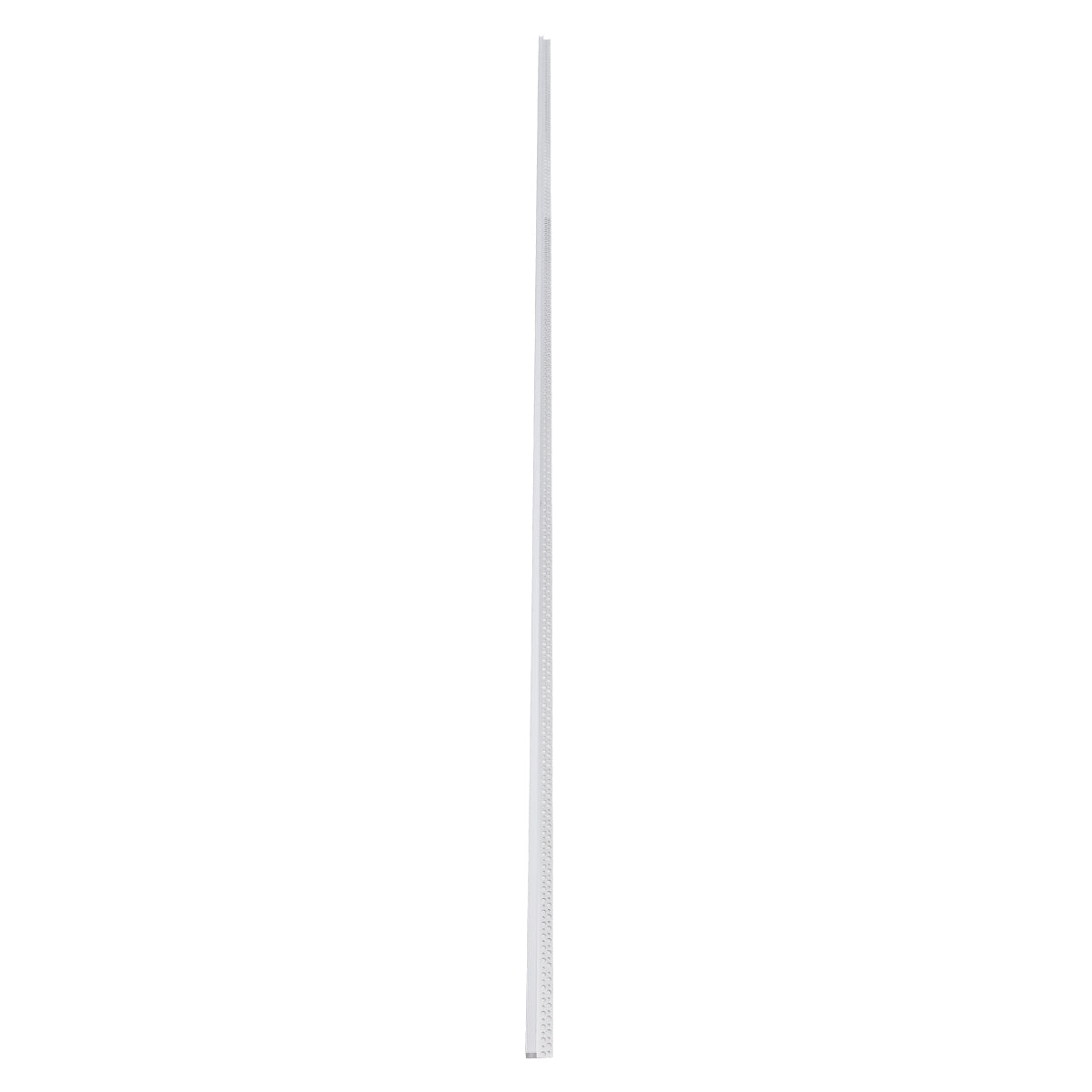 GLOBOSTAR® ALP-PLASTERIN GYPSO 70834-3M Χωνευτό Τερματικό Προφίλ Αλουμινίου Ειδικό για Γυψοσανίδα με Λευκό Γαλακτερό Πατητό Κάλυμμα για Ταινίες LED IP20 - Ασημί & Λευκό - Μ300 x Π3.3 x Υ1.5cm - Πακέτο 5 Τεμαχίων - ledmania.gr