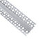 GLOBOSTAR® ALP-PLASTERIN GYPSO 70838-3M Χωνευτό Προφίλ Αλουμινίου Ειδικό για Γυψοσανίδα με Λευκό Γαλακτερό Πατητό Κάλυμμα για Ταινίες LED IP20 - Ασημί & Λευκό - Μ300 x Π5.6 x Υ1.3cm - Πακέτο 5 Τεμαχίων - ledmania.gr