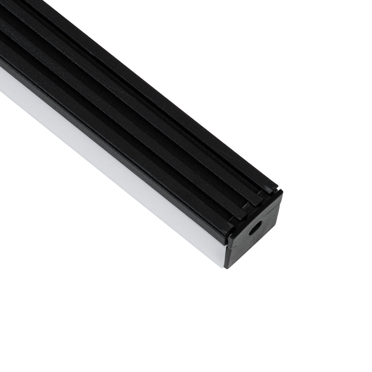 GloboStar® SURFACEPENDANT-PROFILE 70849-3M Προφίλ Αλουμινίου - Βάση & Ψύκτρα Ταινίας LED με Λευκό Γαλακτερό Κάλυμμα - Επιφανειακή & Κρεμαστή Χρήση - Πατητό Κάλυμμα - Μαύρο - 3 Μέτρα - Πακέτο 5 Τεμαχίων - Μ300 x Π2.6 x Υ2.3cm - ledmania.gr