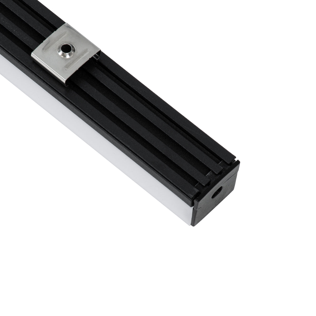 GloboStar® SURFACEPENDANT-PROFILE 70849-3M Προφίλ Αλουμινίου - Βάση & Ψύκτρα Ταινίας LED με Λευκό Γαλακτερό Κάλυμμα - Επιφανειακή & Κρεμαστή Χρήση - Πατητό Κάλυμμα - Μαύρο - 3 Μέτρα - Πακέτο 5 Τεμαχίων - Μ300 x Π2.6 x Υ2.3cm - ledmania.gr
