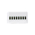 GloboStar® 71429 PA5 Mi-BOXER DC Power & Signal High Speed Amplifier Ενισχυτής Ισχύος & Σήματος Υψηλών Ταχυτήτων 5 Καναλιών DC 12-24V 5 x 6A 144W - Max 15A 360W - IP20 RGBW+WW Μ11.4 x Π4.9 x Υ2.8cm - 5 Years Warranty - ledmania.gr