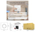 GloboStar® 71443 K1 Mi-BOXER Ασύρματο Επιτοίχιο Χειριστήριο Dimmer RF 2.4Ghz για όλα τα Μονόχρωμα Mi-BOXER Controller DC 3V 1 x CR2032 - IP20 Λευκό Μ8.5 x Π8.5 x Υ2.5cm - 5 Years Warranty - ledmania.gr
