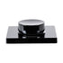 GloboStar® 71444 K1-B Mi-BOXER Ασύρματο Επιτοίχιο Χειριστήριο Dimmer RF 2.4Ghz για όλα τα Μονόχρωμα Mi-BOXER Controller DC 3V 1 x CR2032 - IP20 Μαύρο Μ8.5 x Π8.5 x Υ2.5cm - 5 Years Warranty - ledmania.gr