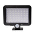 GLOBOSTAR® ZETA 71458 Προβολέας με Ανιχνευτή PIR / Αισθητήρα Κίνησης LED 20W 1000lm 120° DC 5V με Φωτοβολταϊκό Panel 5V 1W & Επαναφορτιζόμενη Μπαταρία Li-ion 3.2V 2400mAh Αδιάβροχο IP65 Ψυχρό Λευκό 6000K - Sanan SMD Chip - Μαύρο - Μ15 x Π3.5 x Υ13cm - ...