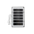 GLOBOSTAR® AQUAGLOW 71474 Μοντέρνο Φωτιστικό Κήπου Μπάλα με IR Ασύρματο Χειριστήριο LED 3W 240lm 360° DC 5V με USB-C με Ενσωματωμένο Φωτοβολταϊκό Panel 6V 1W & Επαναφορτιζόμενη Μπαταρία Li-ion 3.7V 2x18650 1400mAh Αδιάβροχο IP54 Πολύχρωμο RGBW Dimmable... - ledmania.gr
