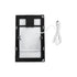 GLOBOSTAR® AQUAGLOW 71474 Μοντέρνο Φωτιστικό Κήπου Μπάλα με IR Ασύρματο Χειριστήριο LED 3W 240lm 360° DC 5V με USB-C με Ενσωματωμένο Φωτοβολταϊκό Panel 6V 1W & Επαναφορτιζόμενη Μπαταρία Li-ion 3.7V 2x18650 1400mAh Αδιάβροχο IP54 Πολύχρωμο RGBW Dimmable... - ledmania.gr