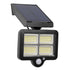 GLOBOSTAR® ORVION 71483 Προβολέας με IR Ασύρματο Χειριστήριο LED 20W 1000lm 120° DC 5V με Φωτοβολταϊκό Panel 5V 1W & Επαναφορτιζόμενη Μπαταρία Li-ion 3.2V 2400mAh Αδιάβροχο IP65 Ψυχρό Λευκό 6000K Dimmable - Sanan SMD Chip - Μαύρο - Μ12.5 x Π3.5 x Υ10cm...