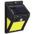 GloboStar® 71496 Αυτόνομο Ηλιακό Φωτιστικό LED COB 12W 1200lm με Ενσωματωμένη Μπαταρία 1200mAh - Φωτοβολταϊκό Πάνελ με Αισθητήρα Ημέρας-Νύχτας και PIR Αισθητήρα Κίνησης Αδιάβροχο IP65 Ψυχρό Λευκό 6000K - ledmania.gr