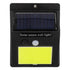GloboStar® 71496 Αυτόνομο Ηλιακό Φωτιστικό LED COB 12W 1200lm με Ενσωματωμένη Μπαταρία 1200mAh - Φωτοβολταϊκό Πάνελ με Αισθητήρα Ημέρας-Νύχτας και PIR Αισθητήρα Κίνησης Αδιάβροχο IP65 Ψυχρό Λευκό 6000K - ledmania.gr