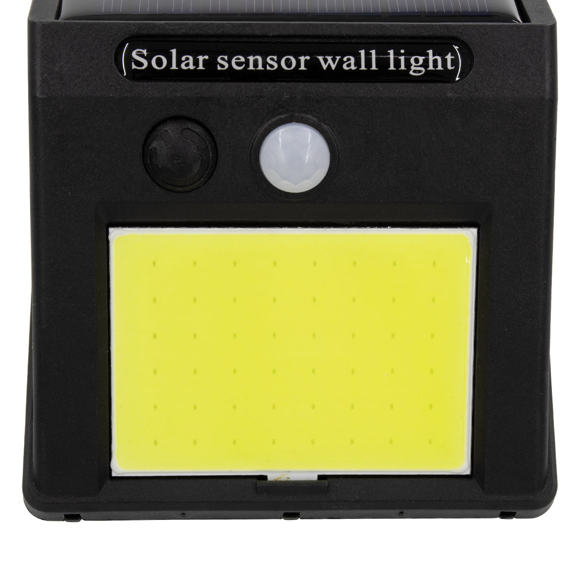 GloboStar® 71496 Αυτόνομο Ηλιακό Φωτιστικό LED COB 12W 1200lm με Ενσωματωμένη Μπαταρία 1200mAh - Φωτοβολταϊκό Πάνελ με Αισθητήρα Ημέρας-Νύχτας και PIR Αισθητήρα Κίνησης Αδιάβροχο IP65 Ψυχρό Λευκό 6000K - ledmania.gr