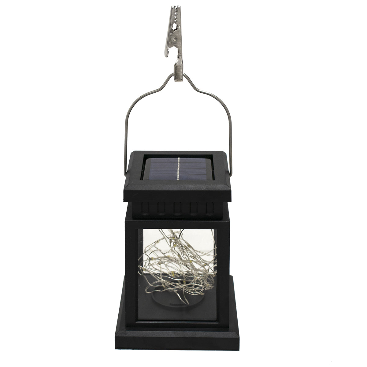 GLOBOSTAR® LANTERNIA 71505 Διακοσμητικό Φαναράκι LED 1W 50lm 180° DC 5V με Φωτοβολταϊκό Panel 5V 0.1W & Επαναφορτιζόμενη Μπαταρία Li-ion 3.2V 120mAh Αδιάβροχο IP65 Θερμό Λευκό 2700K - Μ9 x Π9 x Υ12.5cm - 1 Χρόνο Εγγύηση - ledmania.gr