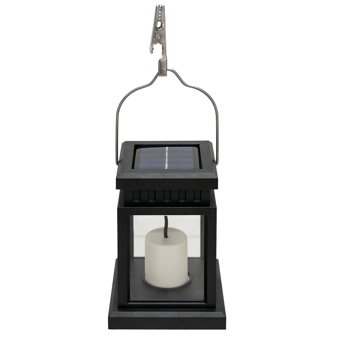GLOBOSTAR® LANTERNIA 71506 Διακοσμητικό Φαναράκι LED 1W 50lm 180° DC 5V με Φωτοβολταϊκό Panel 5V 0.1W & Επαναφορτιζόμενη Μπαταρία Li-ion 3.2V 120mAh Αδιάβροχο IP65 Θερμό Λευκό 2700K - Μ9 x Π9 x Υ12.5cm - 1 Χρόνο Εγγύηση - ledmania.gr