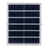 GLOBOSTAR® HERMES 71556 Προβολέας LED 60W 600lm 120° DC 5V με Φωτοβολταϊκό Panel 5V 12W & Επαναφορτιζόμενη Μπαταρία Li-ion 3.2V 10000mAh Αδιάβροχο IP65 Ψυχρό Λευκό 6000K - Sanan Chip - Μαύρο - Μ26.5 x Π22 x Υ6.5cm - 2 Χρόνια Εγγύηση - ledmania.gr