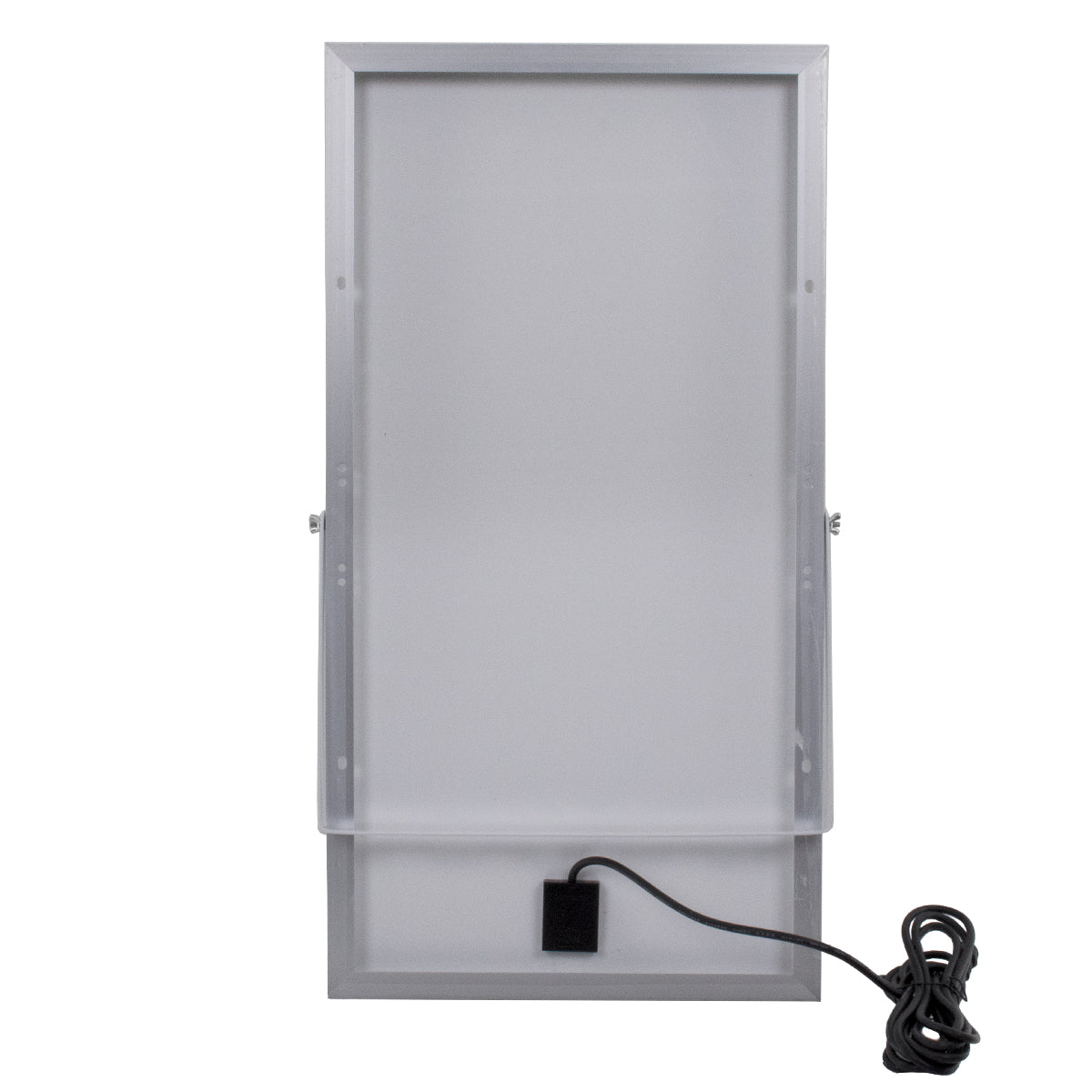 GLOBOSTAR® HERMES 71558 Προβολέας με IR Ασύρματο Χειριστήριο LED 200W 10000lm 120° DC 5V με Φωτοβολταϊκό Panel 5V 20W & Επαναφορτιζόμενη Μπαταρία Li-ion 3.2V 20000mAh Αδιάβροχο IP66 Ψυχρό Λευκό 6000K Dimmable - Sanan SMD Chip - Μαύρο - Μ35 x Π29 x Υ7.5...