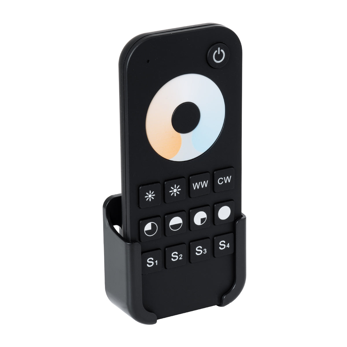 GloboStar® 71566 RT2 SKYDANCE Ασύρματο Χειριστήριο Αφής RF 2.4Ghz 1 Group για όλα τα CCT SKYDANCE Controller DC 3V 2 x AAA - IP20 Μαύρο Μ12.2 x Π5.3 x Υ1.7cm - 5 Years Warranty - ledmania.gr