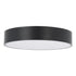 GLOBOSTAR® BURTON 61200-S Μοντέρνο Φωτιστικό Οροφής LED 67W 7370lm 120° AC 220-240V IP20 Ρυθμιζόμενο Λευκό CCT με Χειριστήριο από 2700K έως 6000K Dimmable - Lumileds SMD Chip - Μαύρο Ματ - Μ40 x Π40 x Υ8cm - 3 Χρόνια Εγγύηση