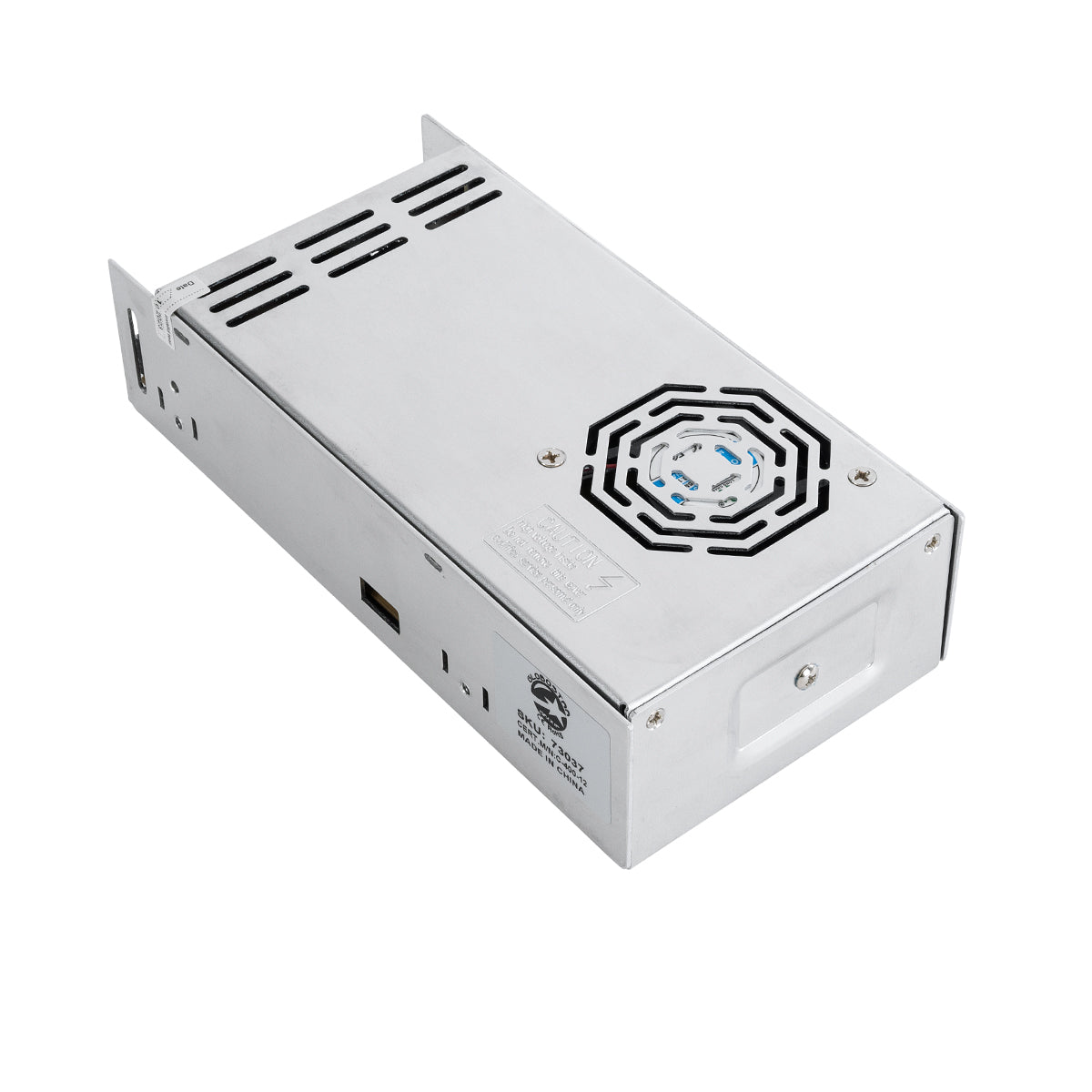 GloboStar® 73037 Μεταλλικό Τροφοδοτικό PELV για Προϊόντα LED 400W 33.3A - AC 220-240V σε DC 12V - IP20 - Μ20 x Π10 x Υ5cm - 3 Χρόνια Εγγύηση - ledmania.gr
