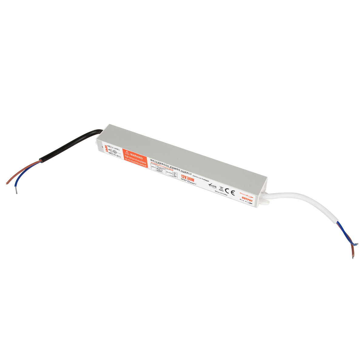 GLOBOSTAR® LUMIWATER 73051 Τροφοδοτικό/Μετασχηματιστής SELV 36W 3A DC 12V Αδιάβροχο IP67 - AC 220-240V σε DC 12V - Μ22.1 x Π3 x Υ2cm - 3 Χρόνια Εγγύηση - ledmania.gr
