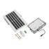 GLOBOSTAR® LUMOVOX 73067 Προβολέας LED 100W 5000lm 120° DC 5V με Φωτοβολταϊκό Panel 5V 8W & Επαναφορτιζόμενη Μπαταρία Li-ion 3.2V 5000mAh Αδιάβροχο IP65 Ψυχρό Λευκό 6000K - 120 x SMD2835 Sanan Chip - Γκρι Ανθρακί - Μ24.5 x Π0 x Υ15.8cm - 2 Χρόνια Εγγύηση - ledmania.gr
