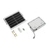 GLOBOSTAR® LUMOVOX 73068 Προβολέας LED 200W 10000lm 120° DC 5V με Φωτοβολταϊκό Panel 5V 12W & Επαναφορτιζόμενη Μπαταρία Li-ion 3.2V 10000mAh Αδιάβροχο IP65 Ψυχρό Λευκό 6000K - 180 x SMD2835 Sanan Chip - Γκρι Ανθρακί - Μ29 x Π0 x Υ19cm - 2 Χρόνια Εγγύηση - ledmania.gr