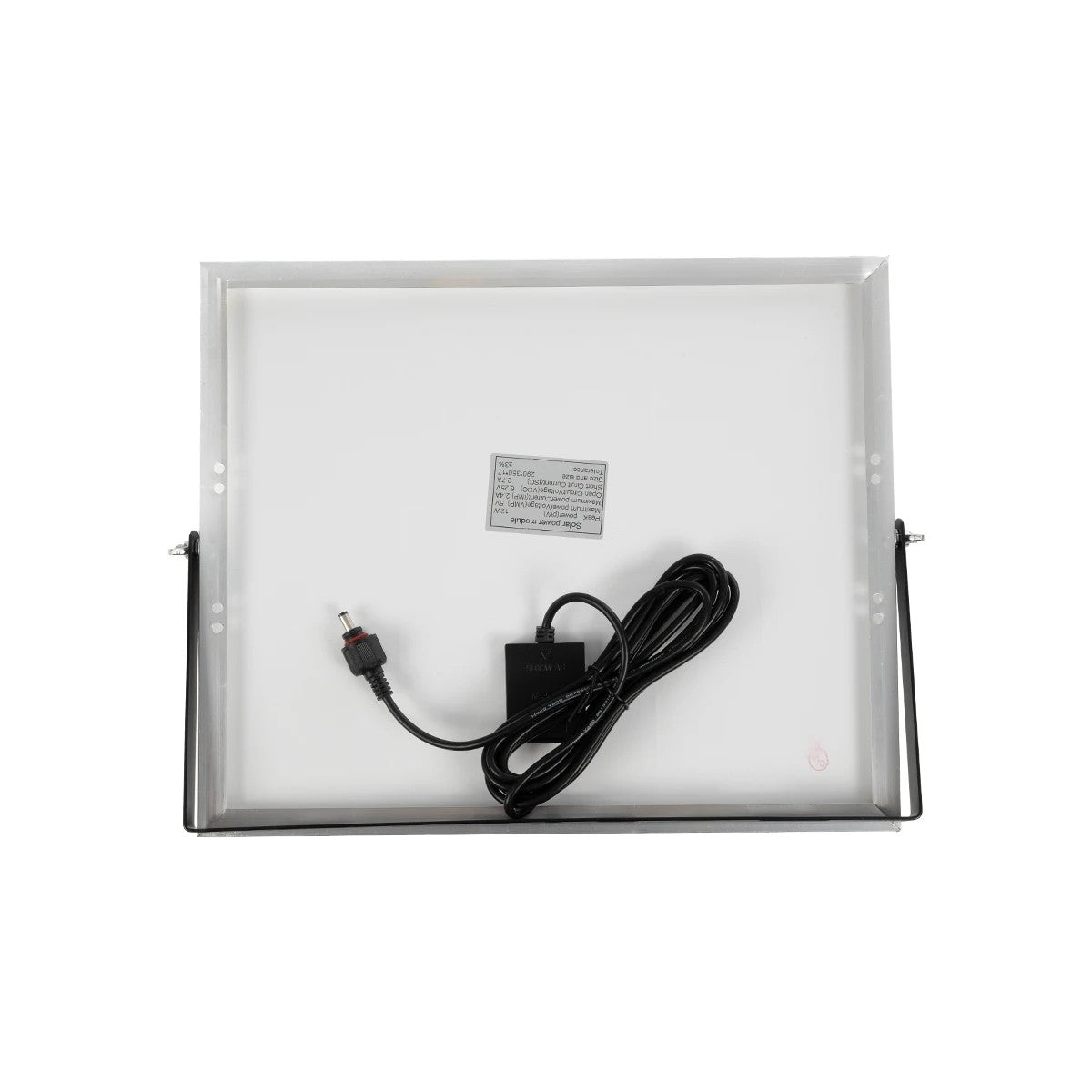GLOBOSTAR® LUMOVOX 73068 Προβολέας LED 200W 10000lm 120° DC 5V με Φωτοβολταϊκό Panel 5V 12W & Επαναφορτιζόμενη Μπαταρία Li-ion 3.2V 10000mAh Αδιάβροχο IP65 Ψυχρό Λευκό 6000K - 180 x SMD2835 Sanan Chip - Γκρι Ανθρακί - Μ29 x Π0 x Υ19cm - 2 Χρόνια Εγγύηση - ledmania.gr