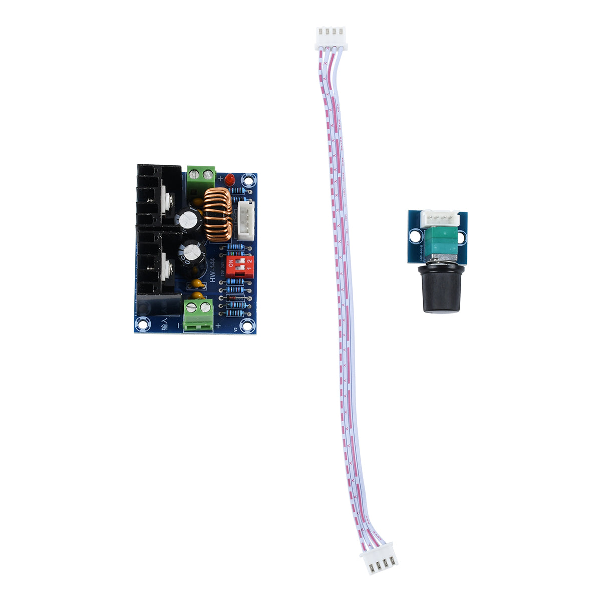GLOBOSTAR® CONVERTER 73115 Ρυθμιστής Τάσης με Είσοδο από DC 4V έως DC 40V & Έξοδο από DC 1.25V έως DC 36V 1 x 8A Max IP20 - Μ6 x Π4.5 x Υ2.5cm - 2 Χρόνια Εγγύηση