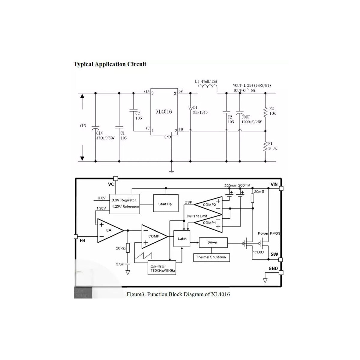 GLOBOSTAR® CONVERTER 73115 Ρυθμιστής Τάσης με Είσοδο από DC 4V έως DC 40V & Έξοδο από DC 1.25V έως DC 36V 1 x 8A Max IP20 - Μ6 x Π4.5 x Υ2.5cm - 2 Χρόνια Εγγύηση