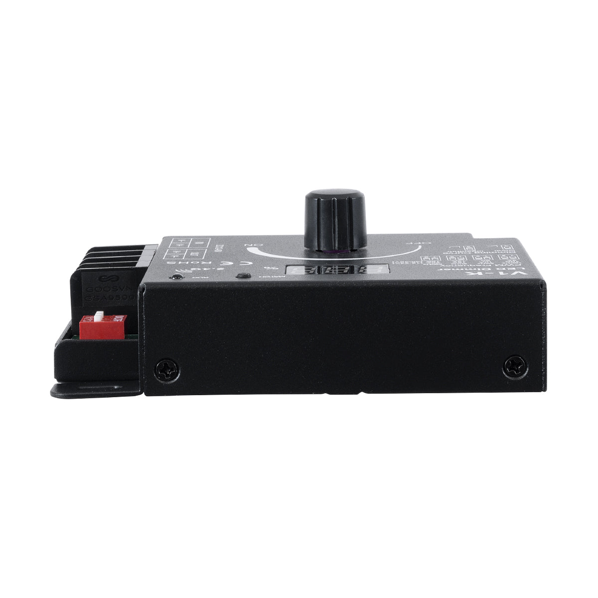 GloboStar® 73117 V1-K SKYDANCE DC RF 2.4Ghz Dimmer PWM Frequency Controller 1 Κανάλι DC 12-24V 1 x 20A 480W - Max 20A 480W - IP20 Μ10.7 x Π7.5 x Υ3.8cm - 5 Χρόνια Εγγύηση - ledmania.gr