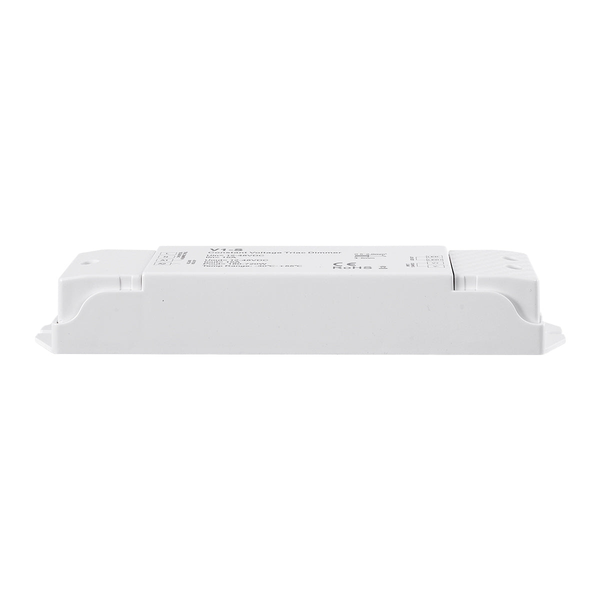 GLOBOSTAR® SKYDANCE-V1-S 73135 DC Triac & Push Dimmer CV Τροφοδοτικό/Μετασχηματιστής SELV με 1 x 15A 720W Κανάλι AC 220-240V σε DC 12-48V 15A 720W Max IP20 - Triac & Push Dimming - Μ17.5 x Π4.5 x Υ2.5cm - 5 Χρόνια Εγγύηση