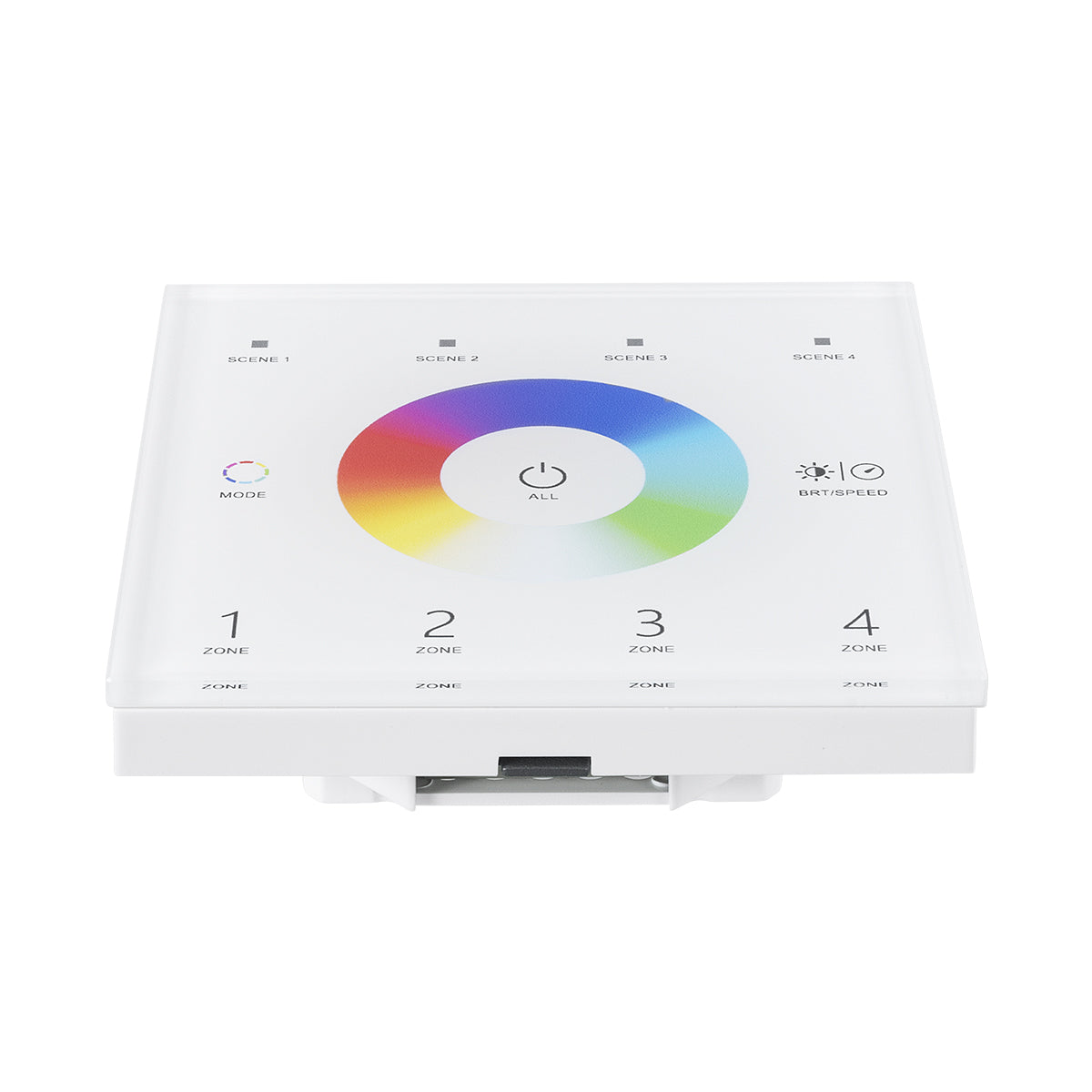 GloboStar® 73161 T13 SKYDANCE Ασύρματο DMX512 Επιτοίχιο Χειριστήριο RF 2.4Ghz 4 Group για όλα τα SKYDANCE DMX512 Controller AC 100-240V Max 0.1A - IP20  Μ8.5 x Π8.5 x Υ3.5cm - 5 Χρόνια Εγγύηση - ledmania.gr