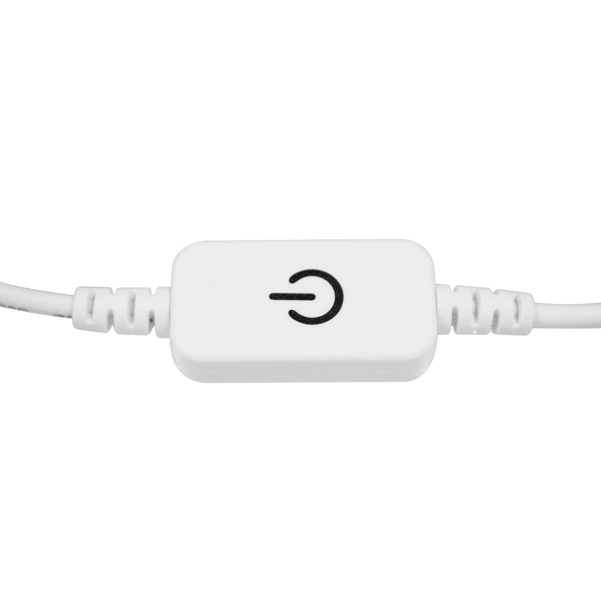 GLOBOSTAR® DIMMERANO 73303 Διακόπτης Αφής On/Off & Push Dimming με 1 x 5A 120W Κανάλι DC 12-24V 5A 120W Max IP20 - Λευκό - Μ25 x Π2.3 x Υ1.1cm - 2 Χρόνια Εγγύηση - ledmania.gr