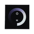 GloboStar® 73318 Επιτοίχιο Dimmer Touch - Αφής 1 Καναλιου DC 12-24V 1 x 12A 288W - Max 12A 288W - IP20 Μ9 x Π9 x Υ3.5cm - 2 Χρόνια Εγγύηση - ledmania.gr