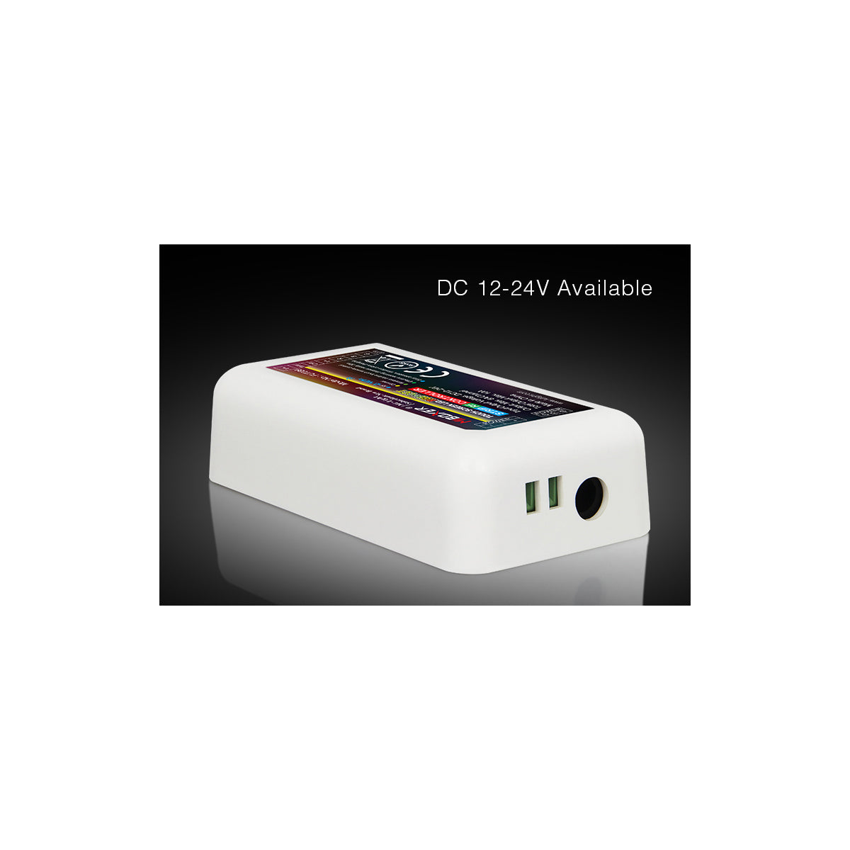 GloboStar® 73433 FUT039 Mi-BOXER DC RF 2.4Ghz 5 in 1 High Speed Controller / Dimmer 5 Καναλιών DC 12-24V 5 x 6A 144W - Max 10A 240W - IP20 RGBW+WW - Μ8.5 x Π4.5 x Υ22cm - 5 Years Warranty - ledmania.gr