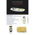 GloboStar® 73434 FUT092 Mi-Light Ασύρματο Χειριστήριο Αφής RF 2.4Ghz 4 Group για όλα τα RGBW+WW Mi-BOXER Controller DC 3V 2 x AAA - IP20 Λευκό - Μ13.7 x Π5.5 x Υ2cm - 5 Years Warranty - ledmania.gr
