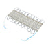 GloboStar® 73705 20 Τεμάχια x LED Modules 3 x SMD 5050 0.8W 50lm DC 12V - Αδιάβροχο IP66 - Μπλε - 2 Χρόνια Εγγύηση - ledmania.gr